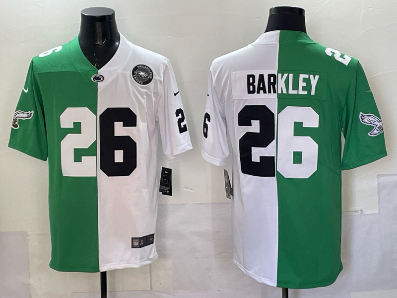 Men 2026 Philadelphia Eagles #26 Barkley green Nike Limited NFL Jersey 0920014->philadelphia eagles->NFL Jersey